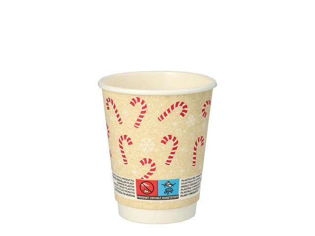 Glöggmugg Papstar Cane 20cl 25st