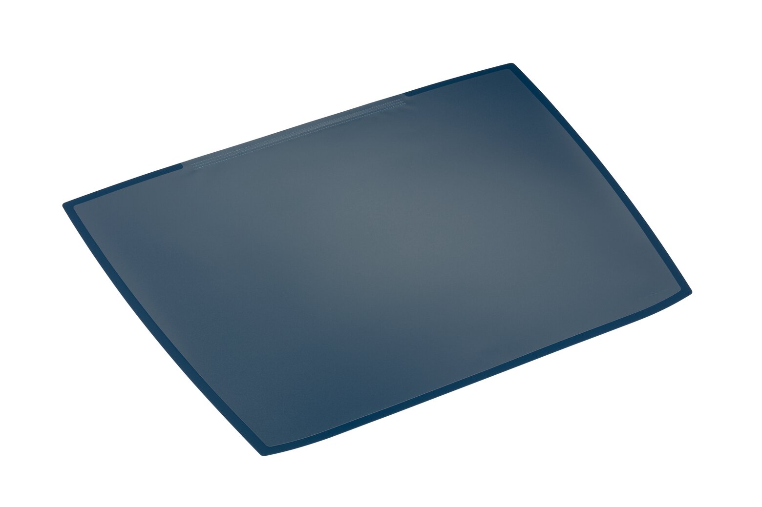 Skrivunderlägg Durable Artwork Mörkblå med Transparent Klaff PP 59x47cm
