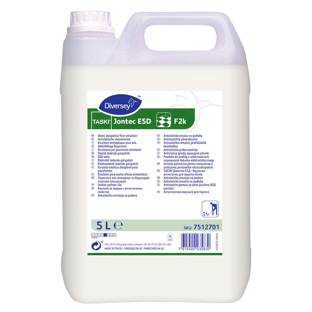 Golvpolish Diversey Taski Jontec ESD F2k 5L Golvpolish Diversey Taski Jontec ESD F2k 5L
