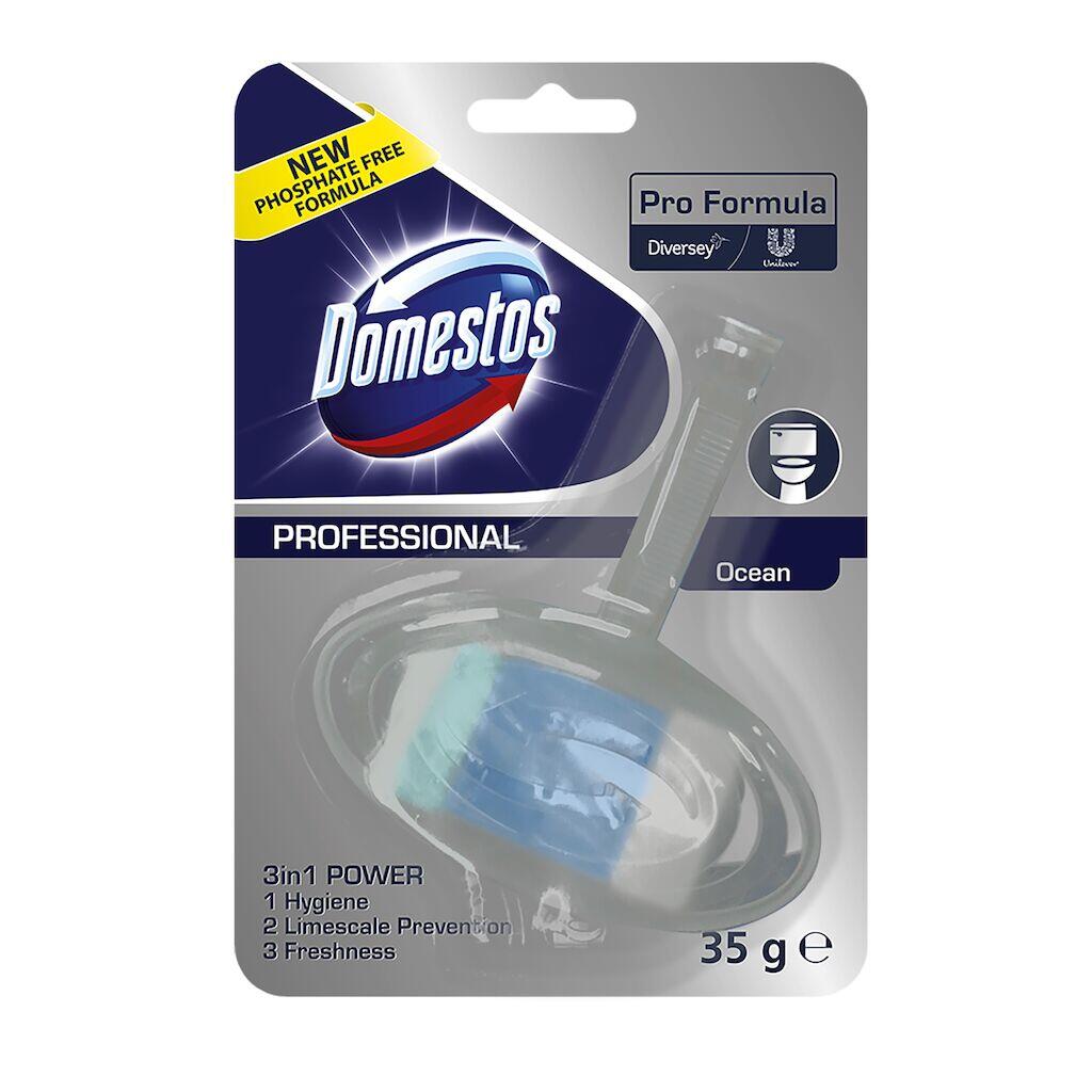 Toalettblock Diversey Domestos Pro Formula Rim Blocks Ocean