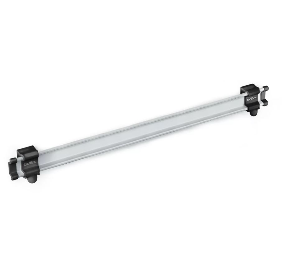 Aluminiumskena Toolflex One utan Hållare Svart 54cm