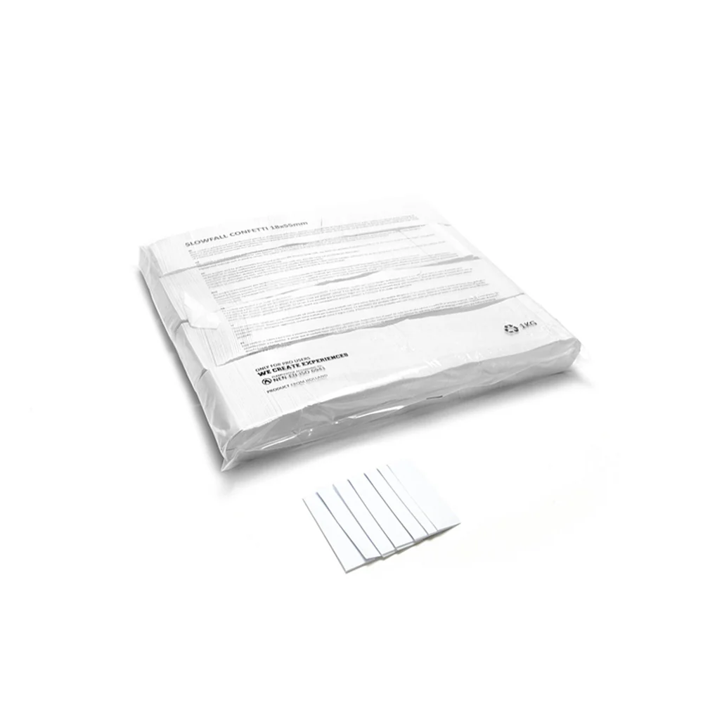 Konfetti Myclick Papper Vit 1kg