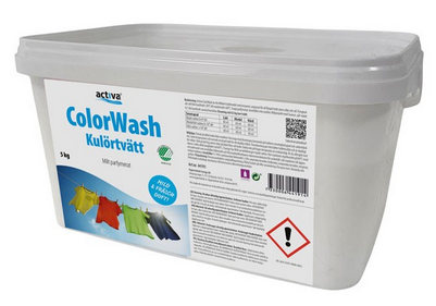 Tvättmedel Activa ColorWash 5kg Tvättmedel Activa ColorWash 5kg