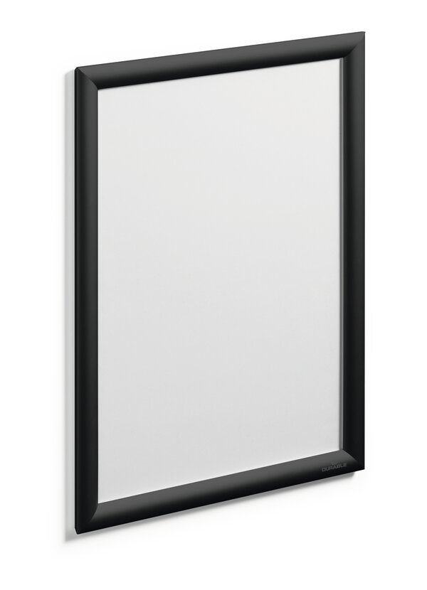 Snäppram Durable Aluminium Svart A3