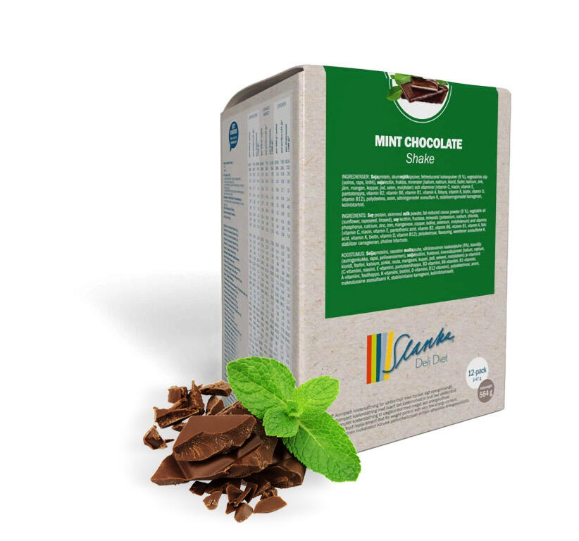 Shake Slanka Mintchoklad VLCD 12st