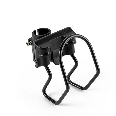 Hinkhållare Toolflex Svart monteras med Rörfäste 22mm