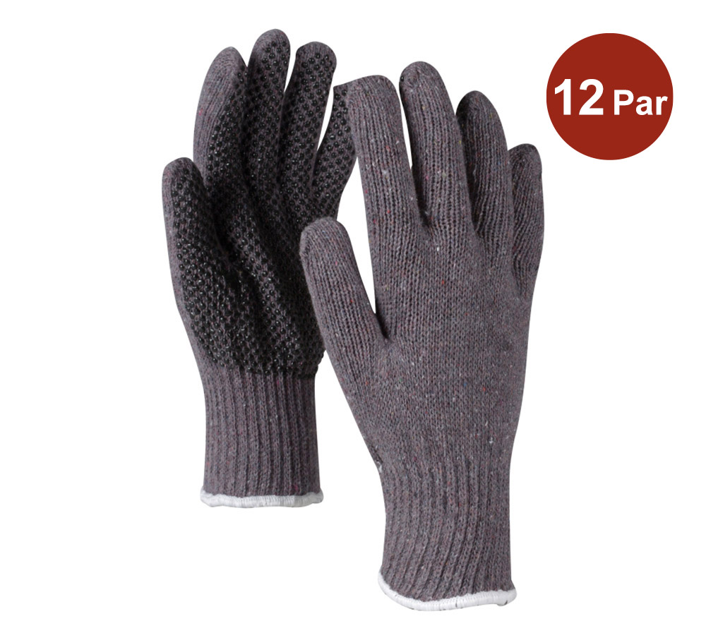Knitted Handske OX-ON Comfort 13300 Grå S10