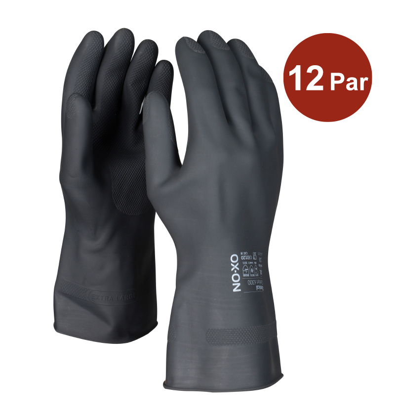 Kemikaliehandske OX-ON Chemical Comfort 6300 Svart