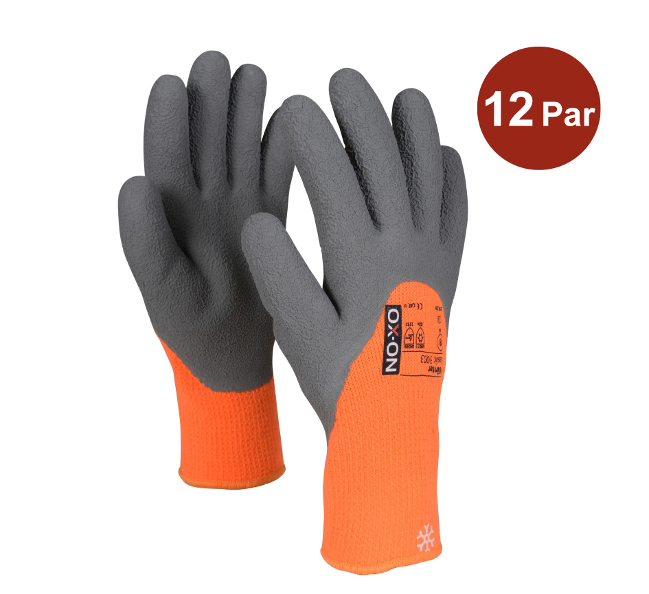 Vinterhandske OX-ON Winter Basic 3003 Grå-Orange