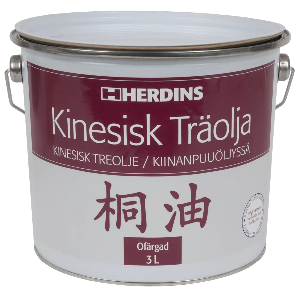Kinesisk Träolja Herdins Utomhus 3L