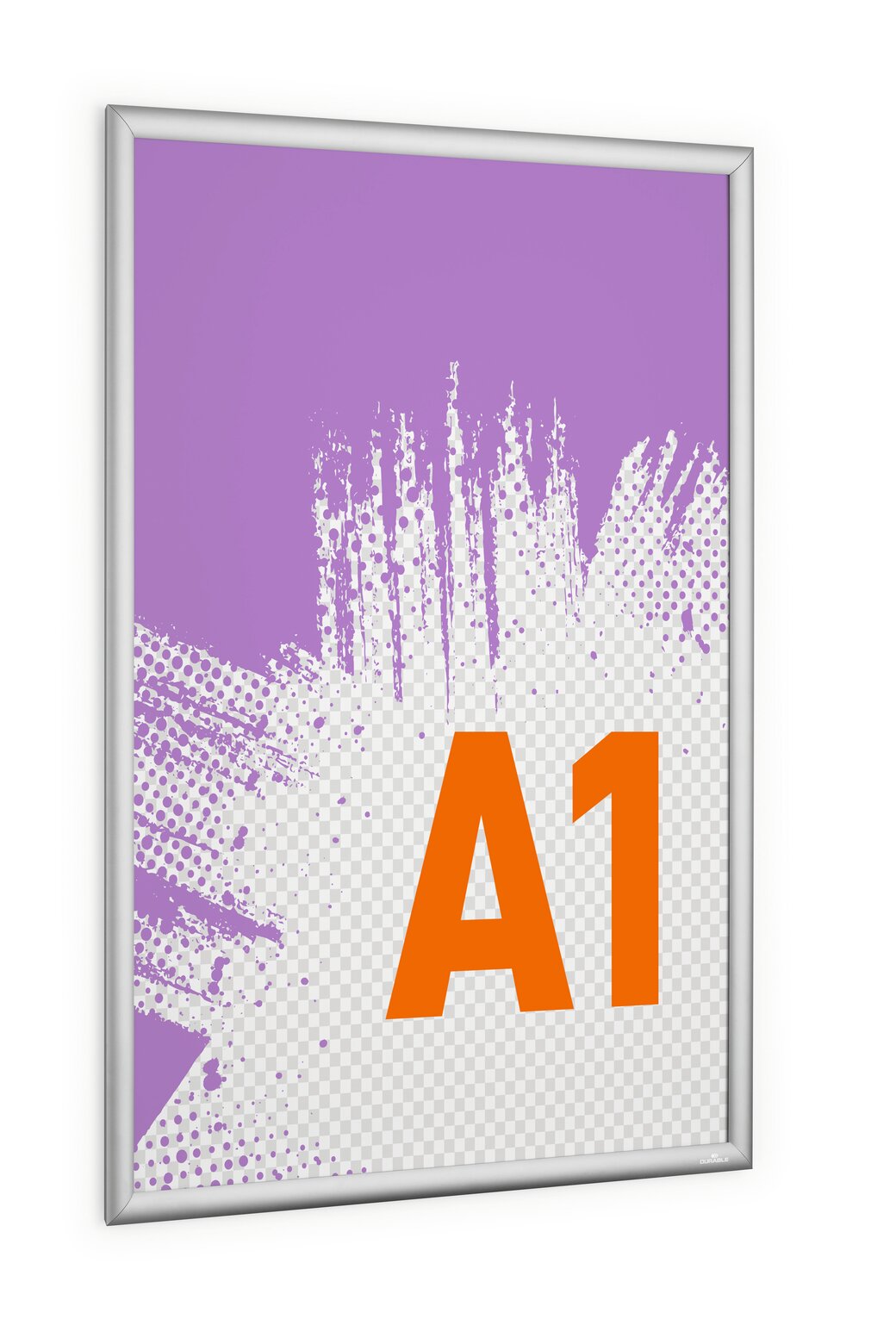 Snäppram Durable Aluminium Silver A1
