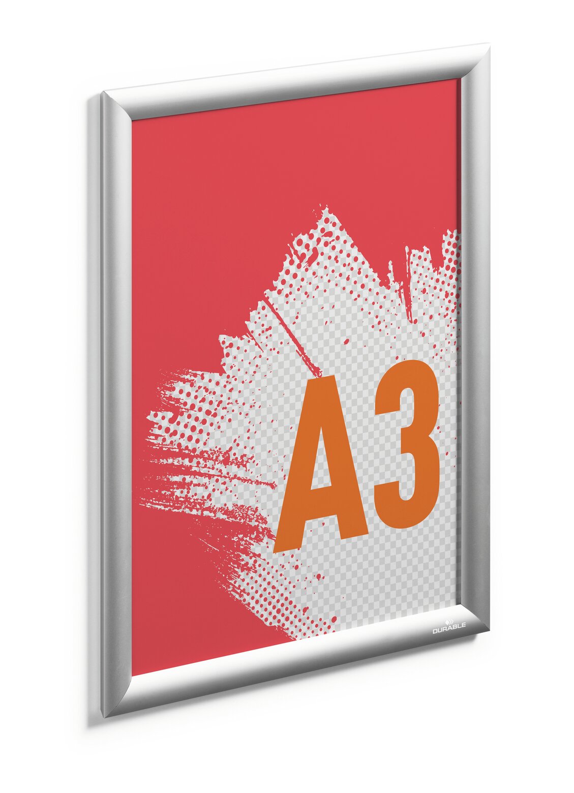 Snäppram Durable Aluminium Silver A3