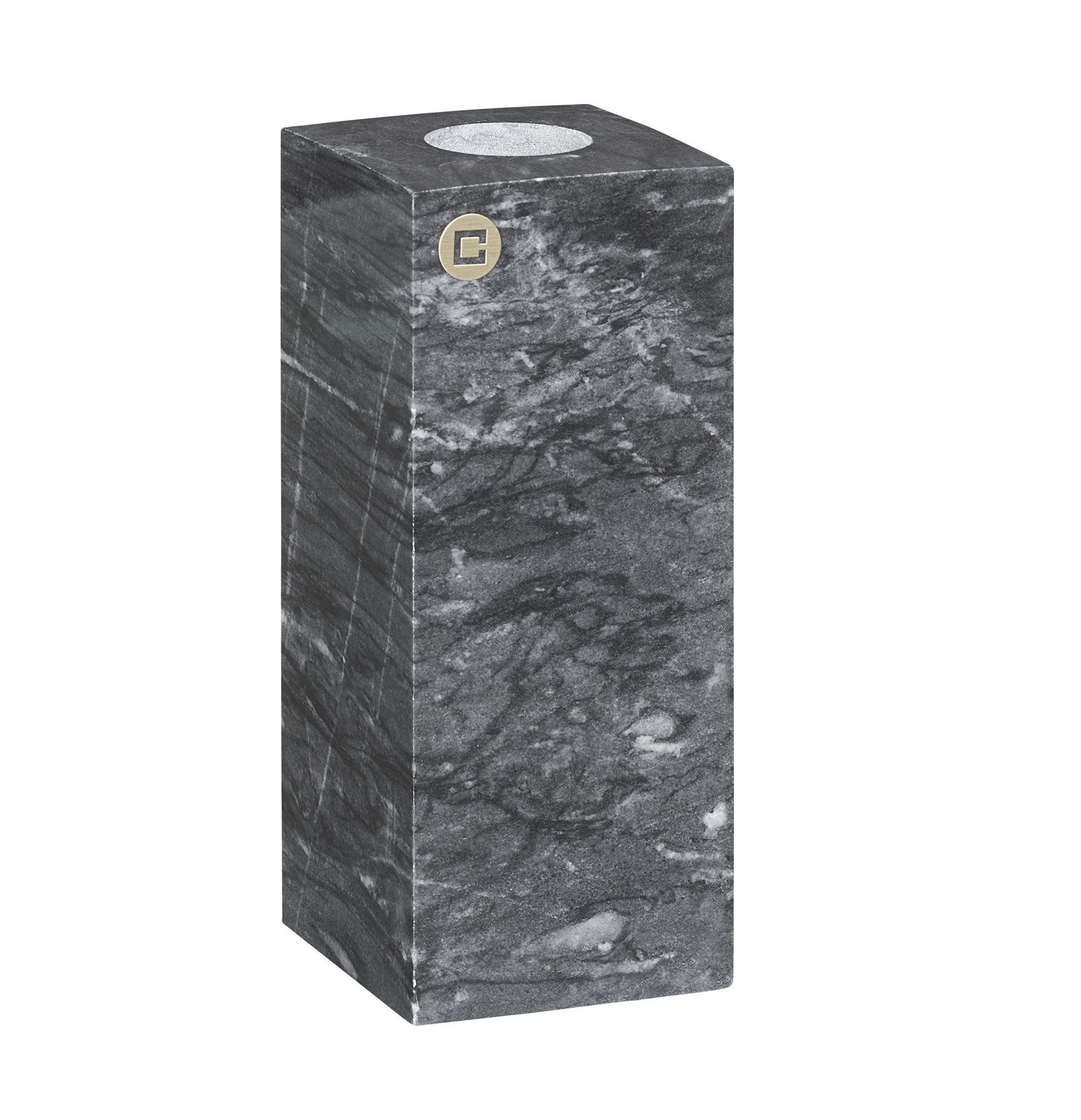 Ljusstake Cult Design Marmo Asfalt 12cm