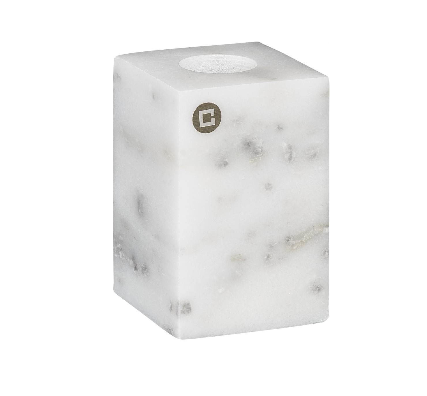 Ljusstake Cult Design Marmo Vit 8cm