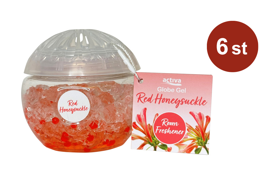 Luktförbättrare Activa Globe Gel Red Honeysuckle