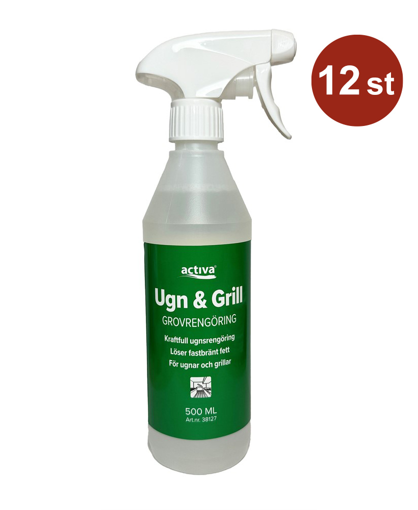Rengöringsspray Activa Ugn & Grill 500ml