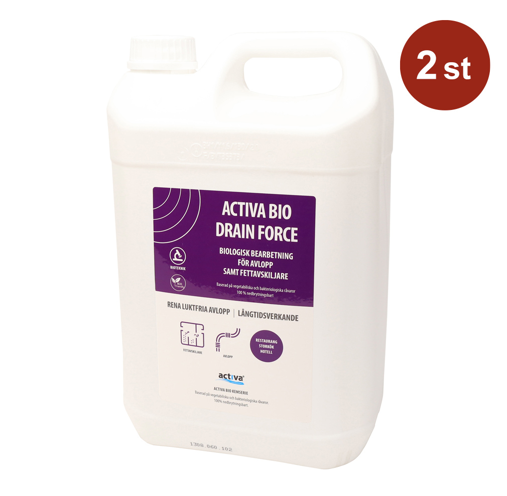 Sanitetsrent Activa Bio Drain Force 5L