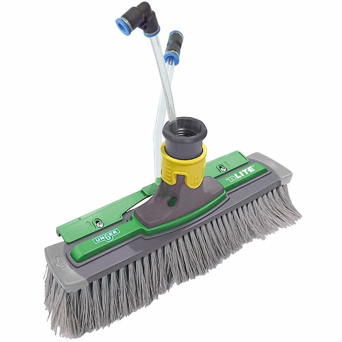 Vinkelborste Unger nLite Power Brush Enkel Skarvad Komplete Osplittade Grå 41cm