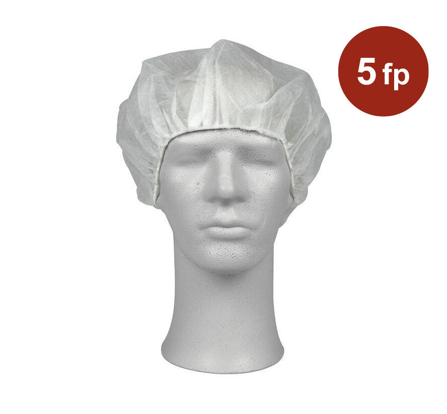 Hårnät Abena Onesize 53cm Vit 100st Hårnät Abena Onesize 53cm Vit 100st