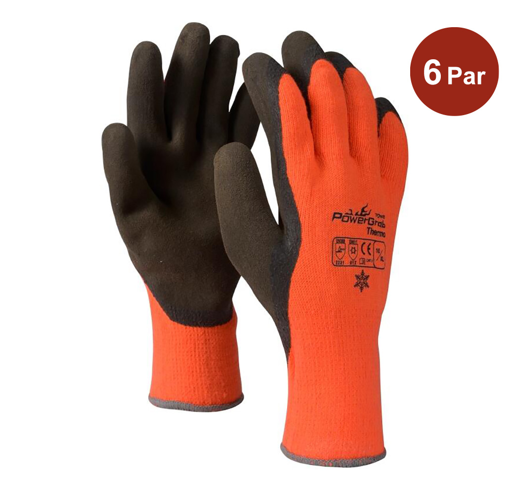 Vinterhandske Towa PowerGrab Thermo 335 Svart-Orange