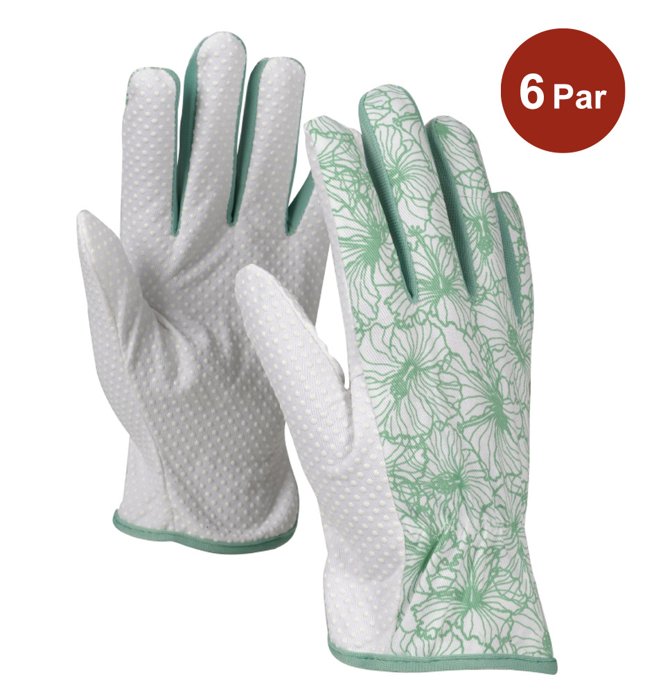 Trädgårdshandske OX-ON Garden Comfort 5303 Vit-Brun