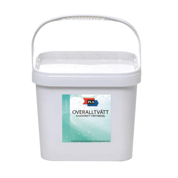 Tvättmedel PLS Overall Fosfatfritt Oparfymerad 5kg