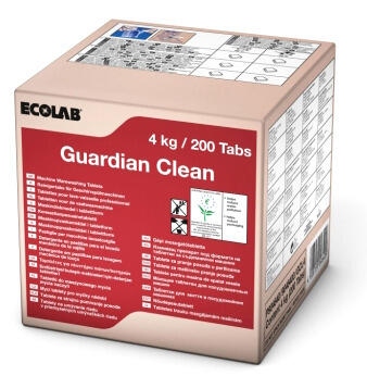 Maskindiskmedel Ecolab Guardian Clean 4kg/200tabs