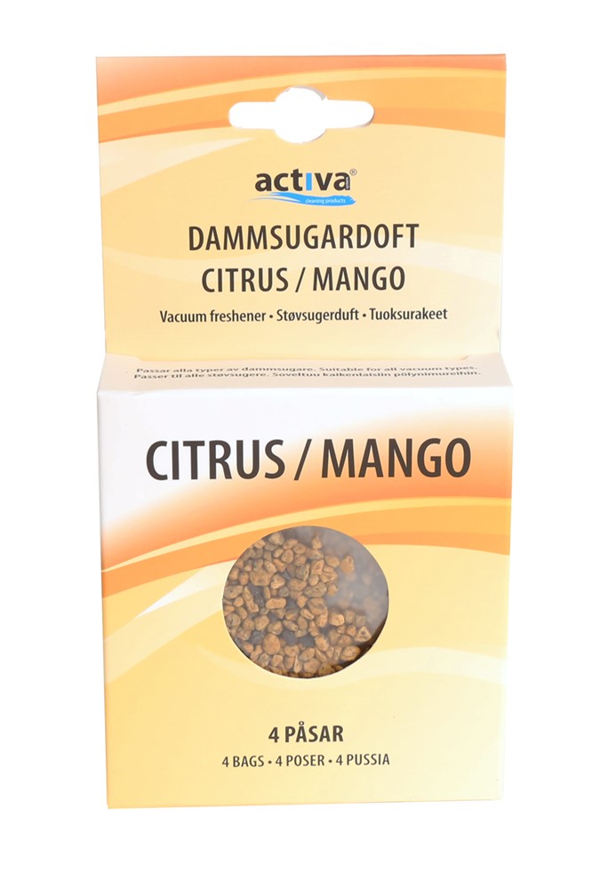 Dammsugardoft Activa Citrus/Mango 4st