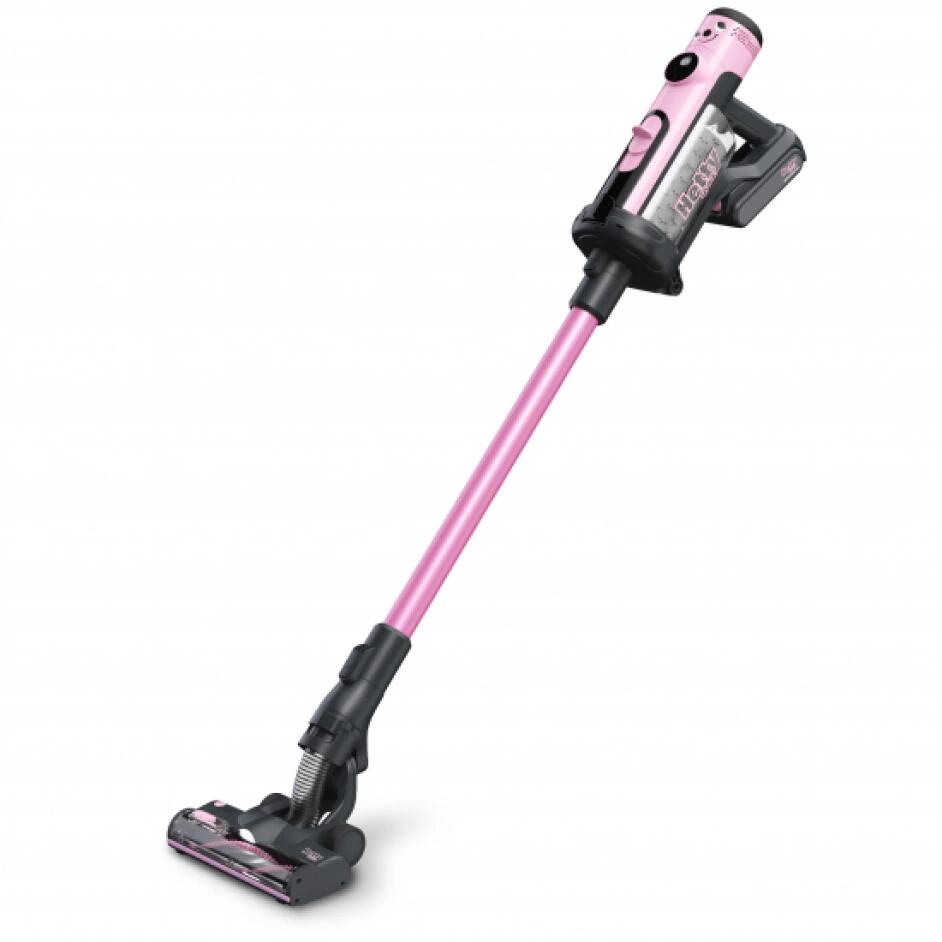 Skaftdammsugare Numatic Hetty Quick inkl 6 Påsar Rosa