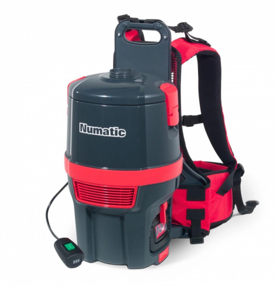 Ryggdammsugare Numatic exkl Batteri 5L