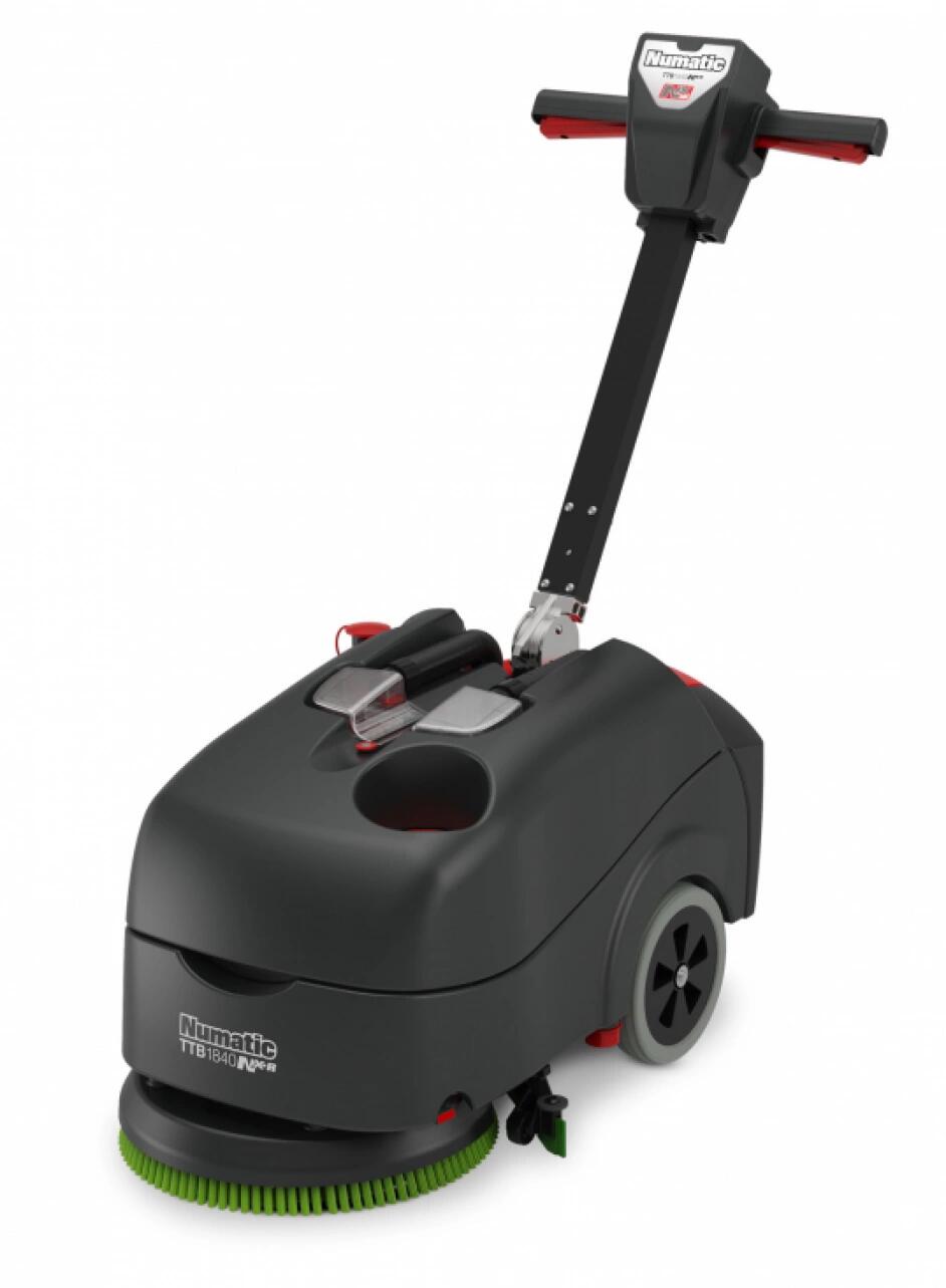 Kombiskurmaskin Numatic Inkl Laddare och Borste Exkl Batteri 18L