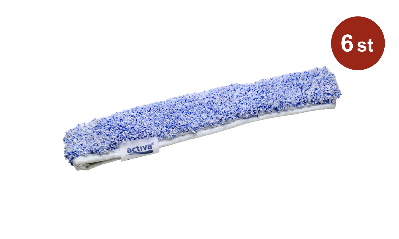 Tvättpäls Activa Micro Blå-Vit 35cm