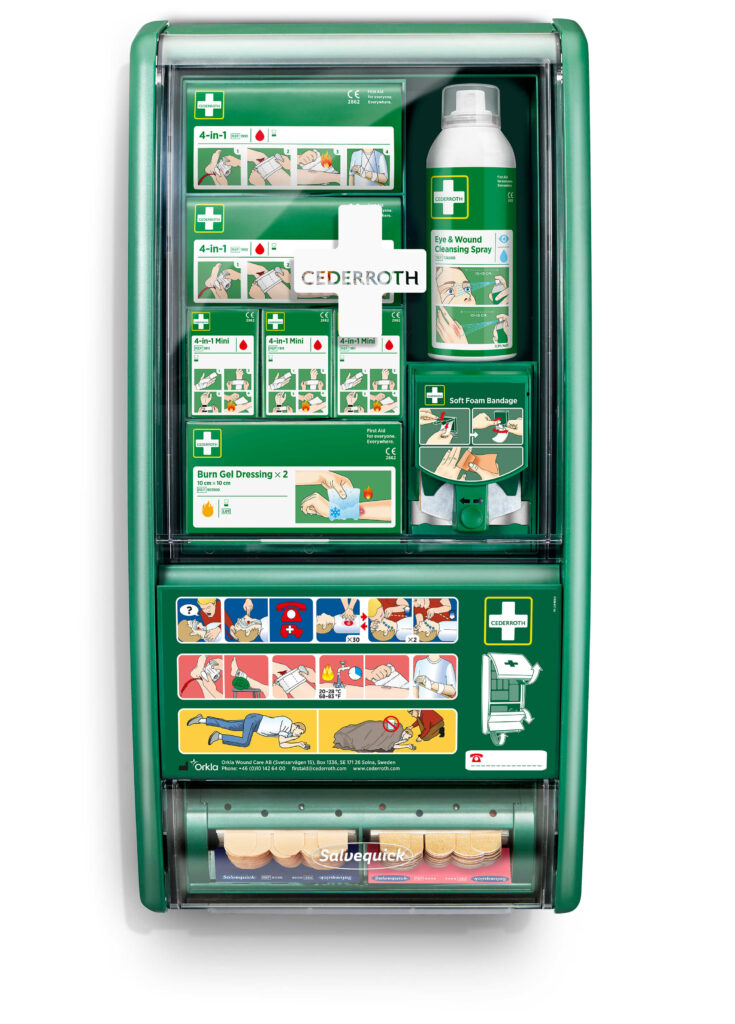 Första hjälpen Cederroth First Aid Station