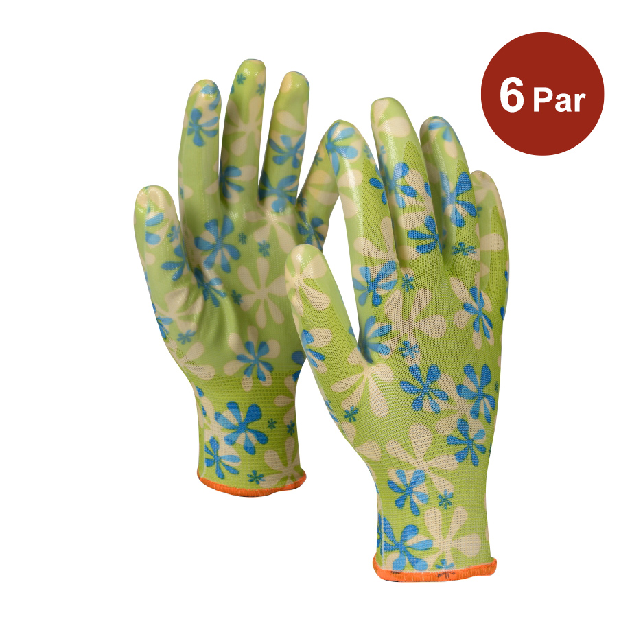 Trädgårdshandske OX-ON Garden Basic 5003 Grön
