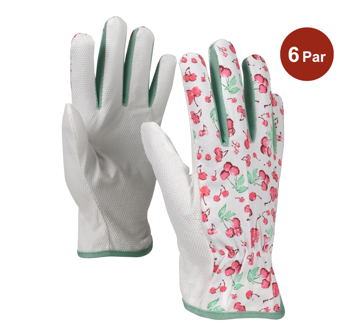 Trädgårdshandske OX-ON Garden Comfort 5305 Vit-Brun S8