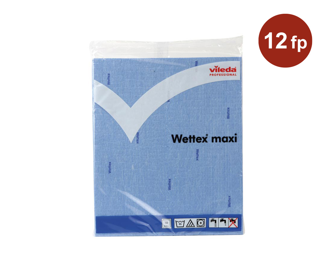 Städduk Vileda Professional Wettex Maxi Blå 10st