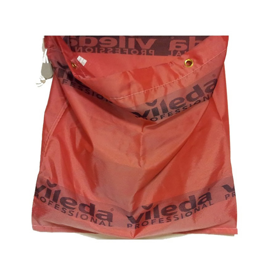 Tvättsäck Vileda Professional med Öglor Röd 66x60cm