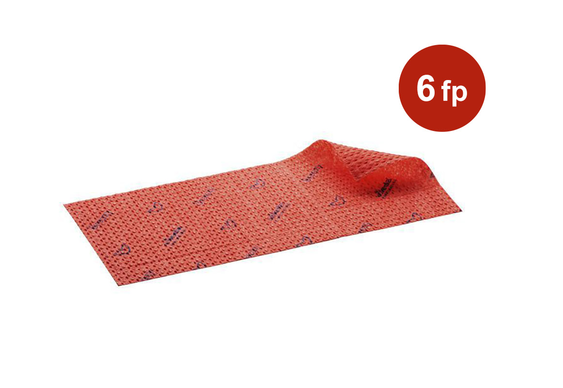 Mikrofiberduk Vileda Professional till Clickspeed Röd 44x20cm 50st