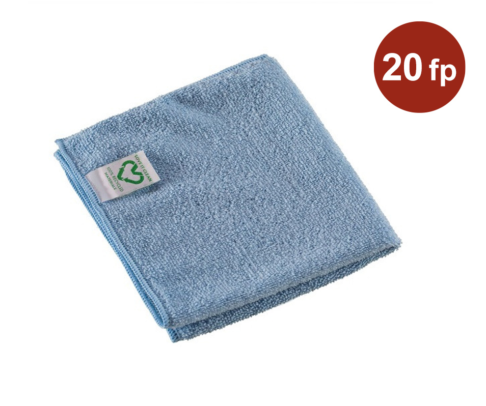 Mikrofiberduk Vileda Professional r-MicroTuff Swift Blå 38x35cm 5st