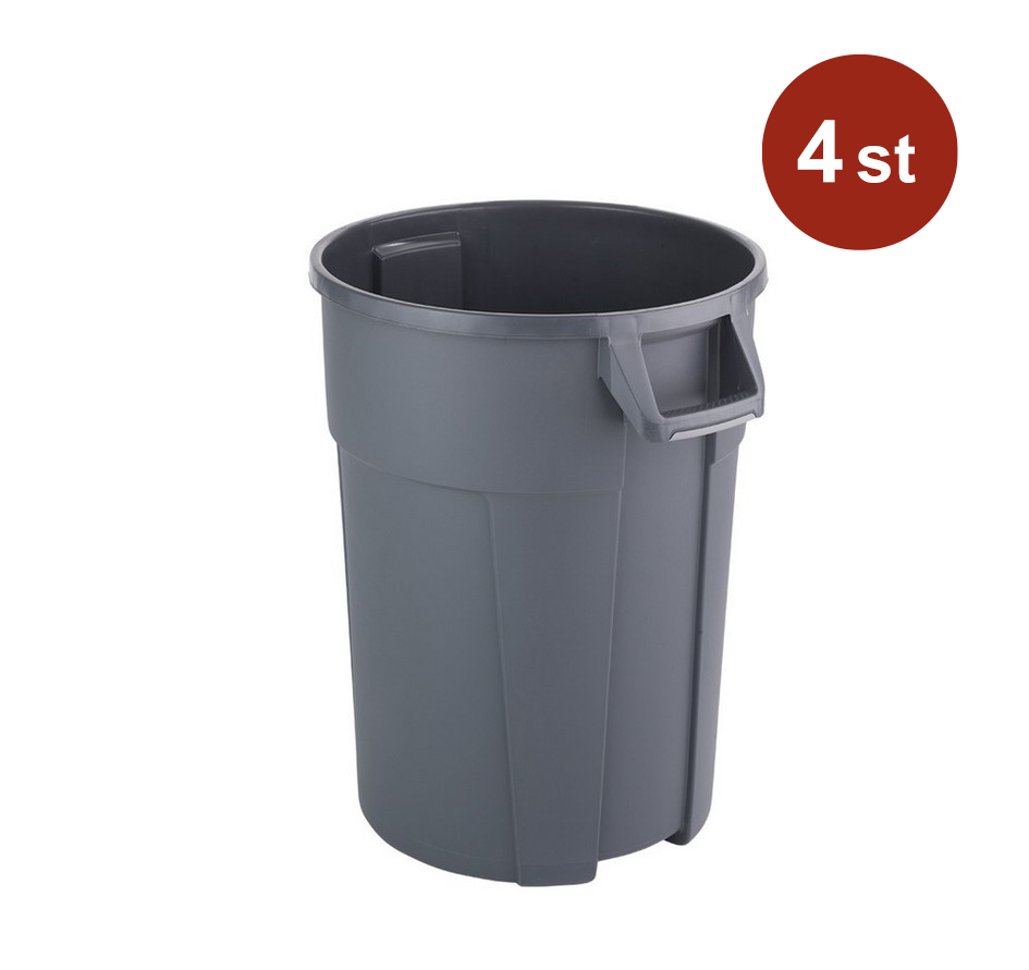 Soptunna Vileda Professional Titan Grå 120L