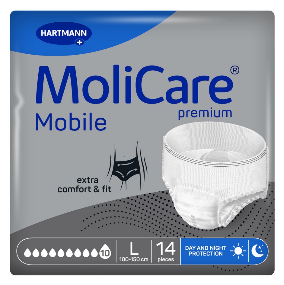 Inkontinensskydd Molicare Premium Mobile 10 Droppar L