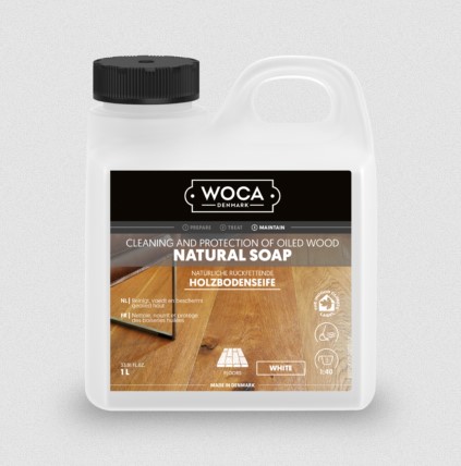 Natursåpa Woca Vit 1L