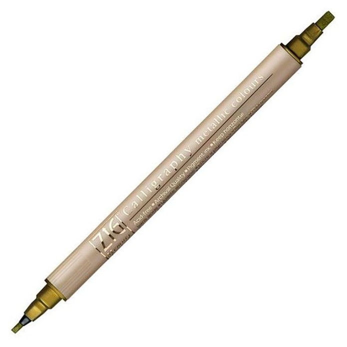 Kallegrafipenna Zig Metallic MS-8400 Dubbel Spets