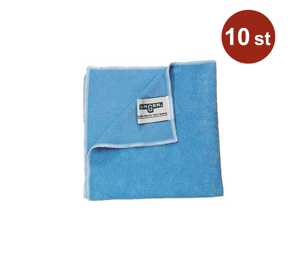 Mikrofiberduk Unger Smart Color MicroWipe 200 Blå 40×40cm