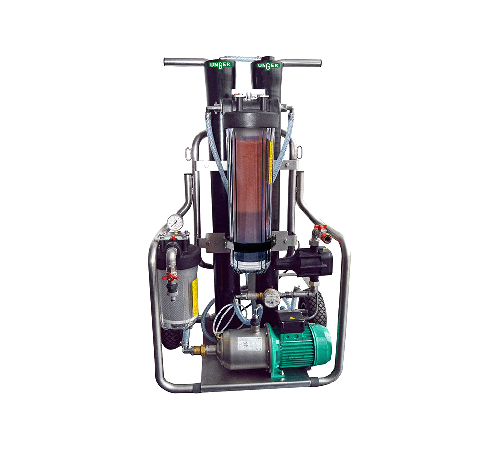 Renvattenfilter Unger Pure Water Glasfasader HiFlo RO High Performance Filter
