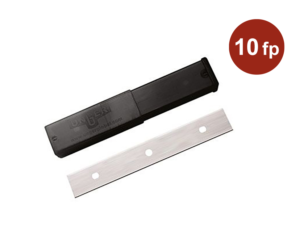 Fönsterskrapa Blad Unger Premium Rostfritt Stål 15cm 25st