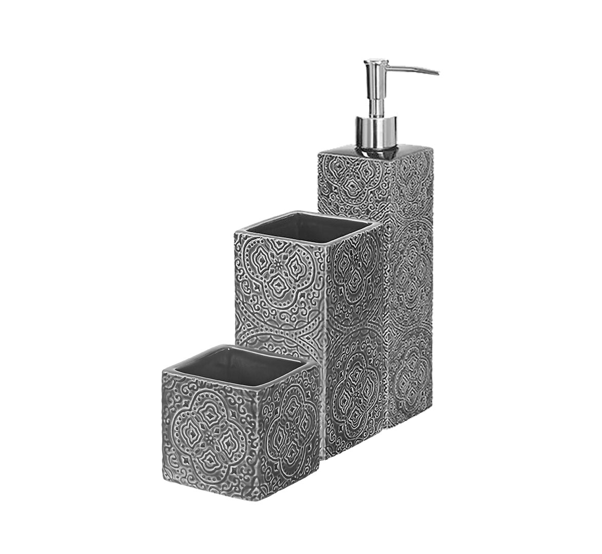 Diskbänksset Cult Design Kub Orient Asfalt 3 delar