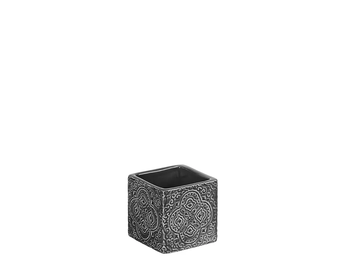Skål Cult Design Kub Orient Asfalt 6cm