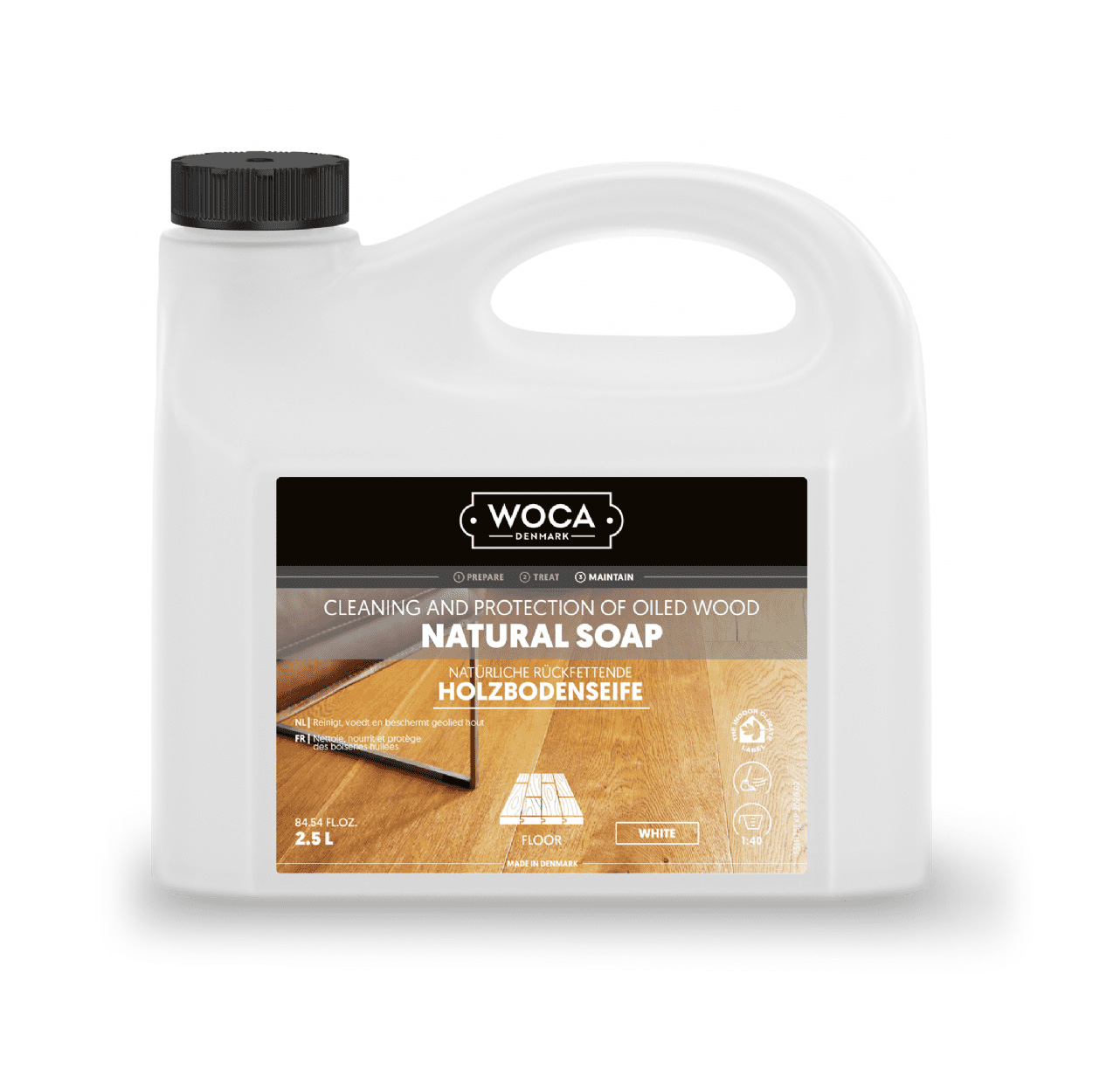 Natursåpa Woca Vit 2.5L