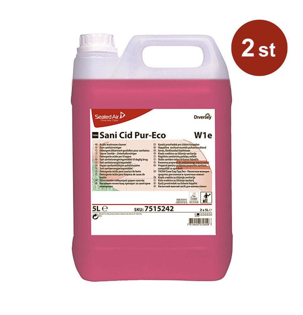 Toalettrengöring Diversey Sani Cid Pur-Eco 5L